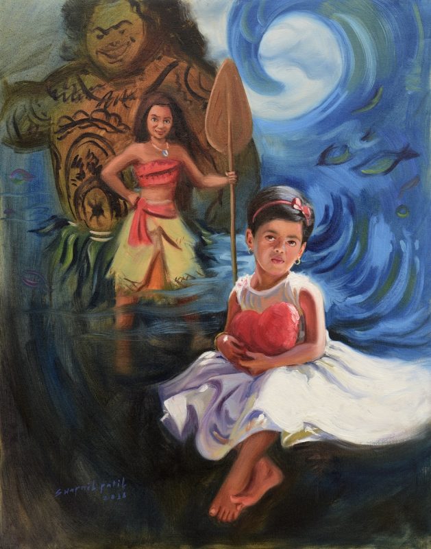 moana 30x24 in oil on canvas rs 40000